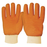 Guantes de alodon recubrimiento latex u-hule truper